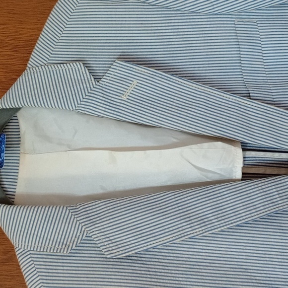 J Crew Men's Seersucker Blazer size 38R - Picture 6 of 7